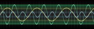 banner, header, sound wave