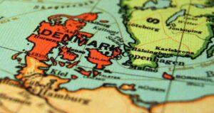 Denmark map